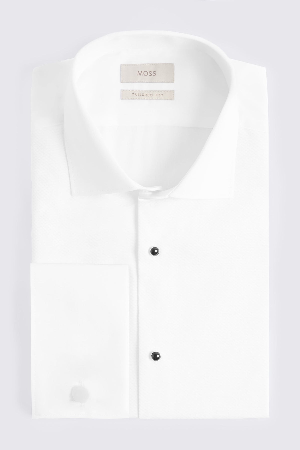 Tailored Fit White Marcella Dress Shirt