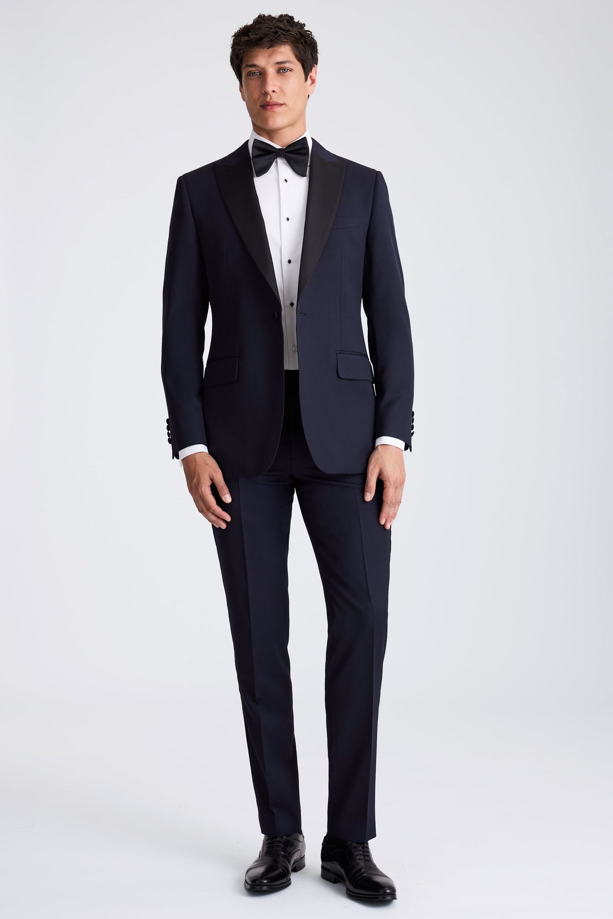 Tailored Fit Midnight Blue Tuxedo Suit