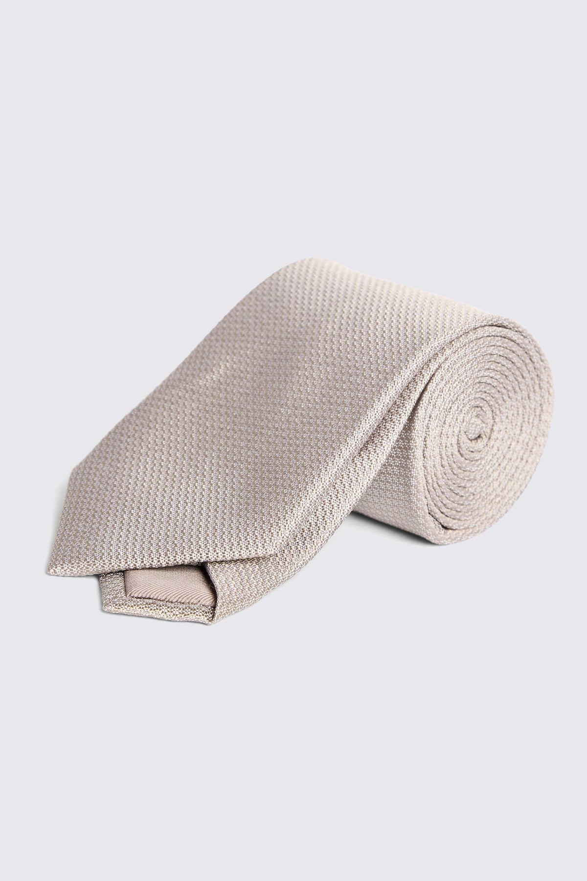 Burgundy Silk Semi Plain Tie