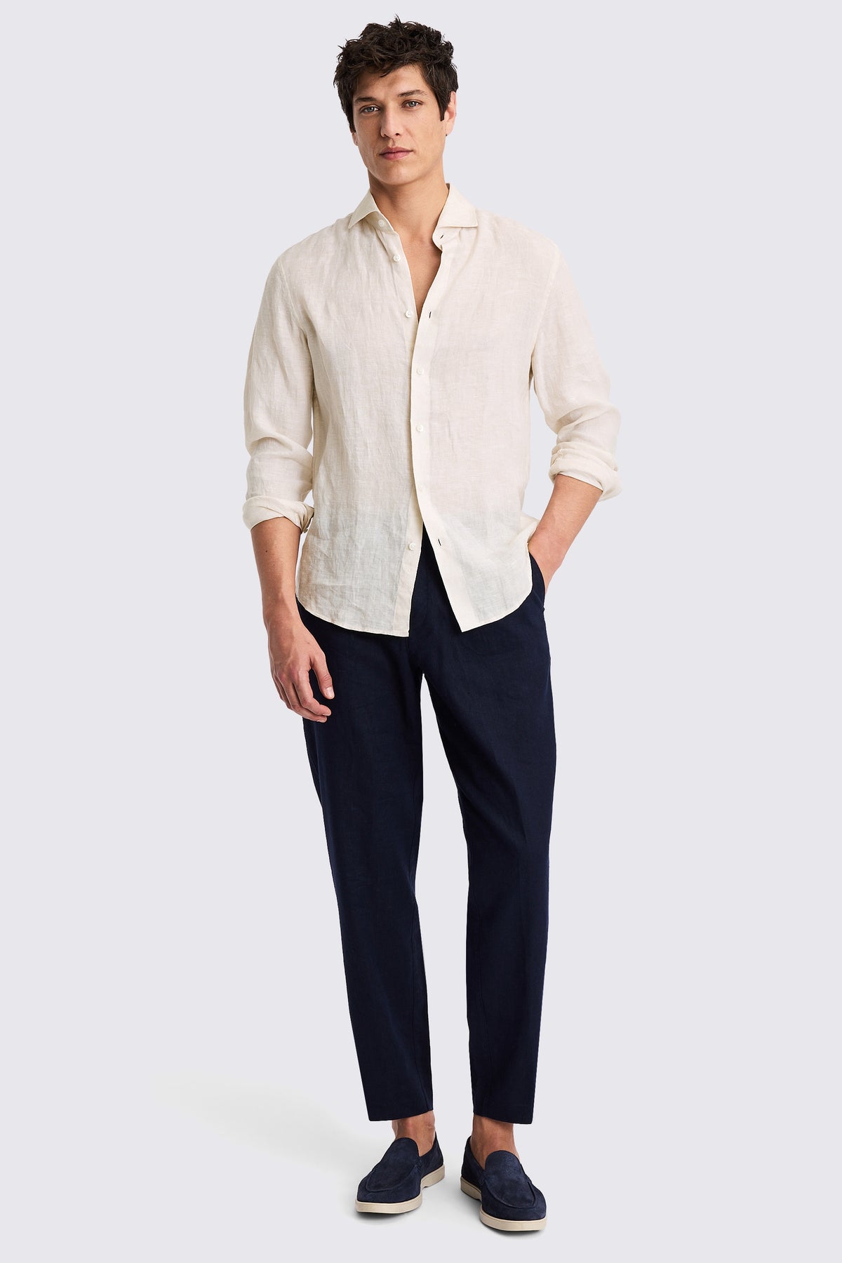 Off-White Linen Shirt