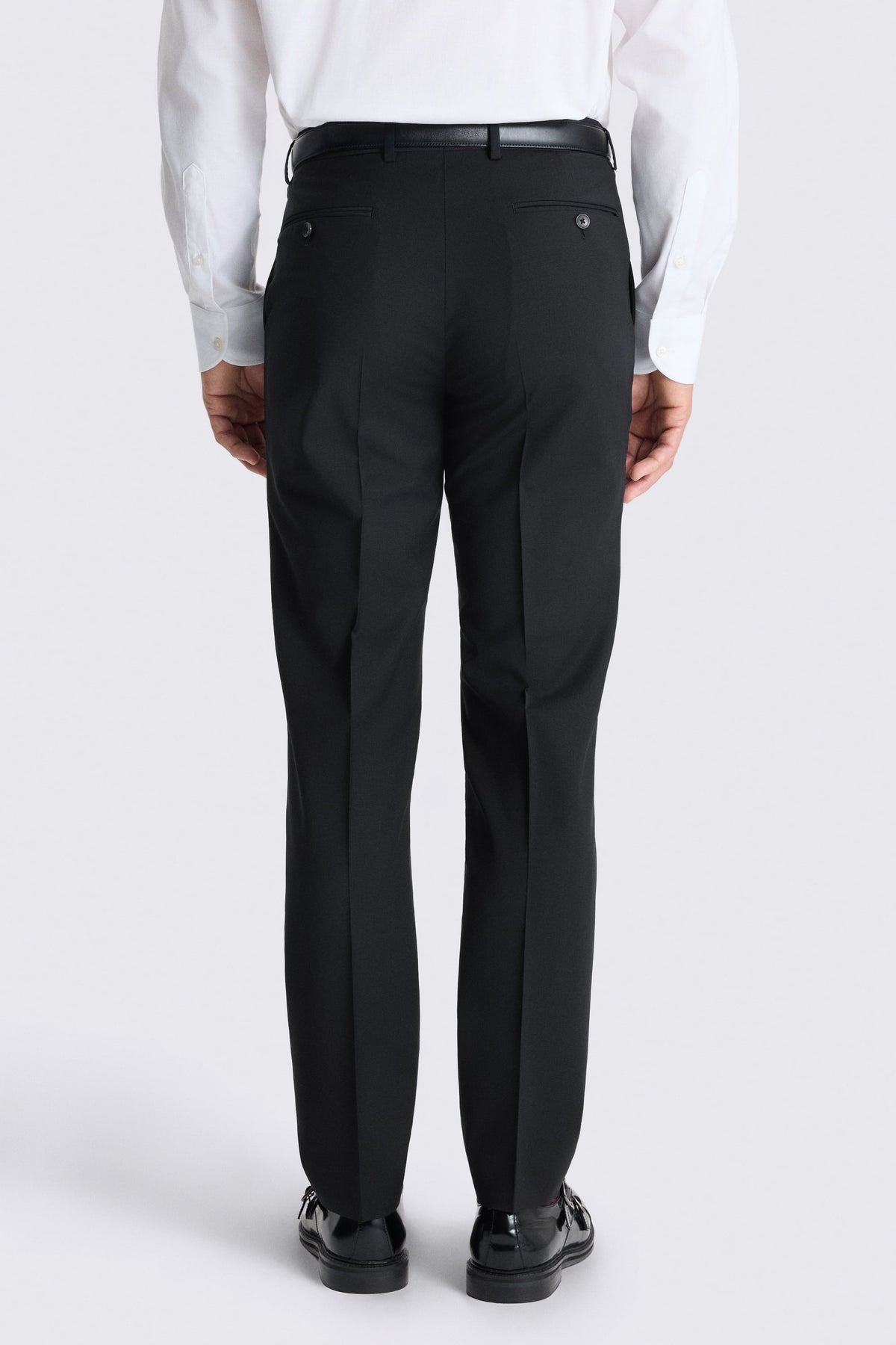 Tailored Performance Fit Black Trousers