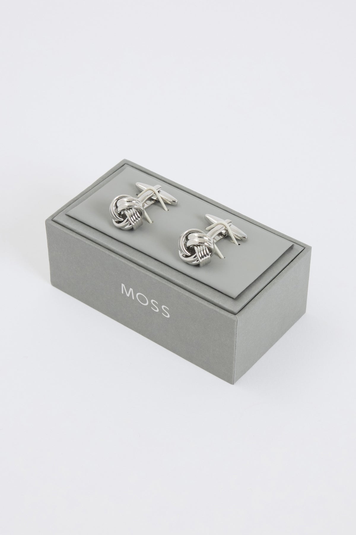 Silver Knot Cufflinks