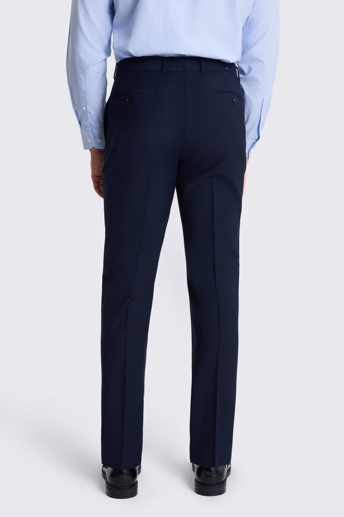 Tailored Fit Navy Performance Trousers