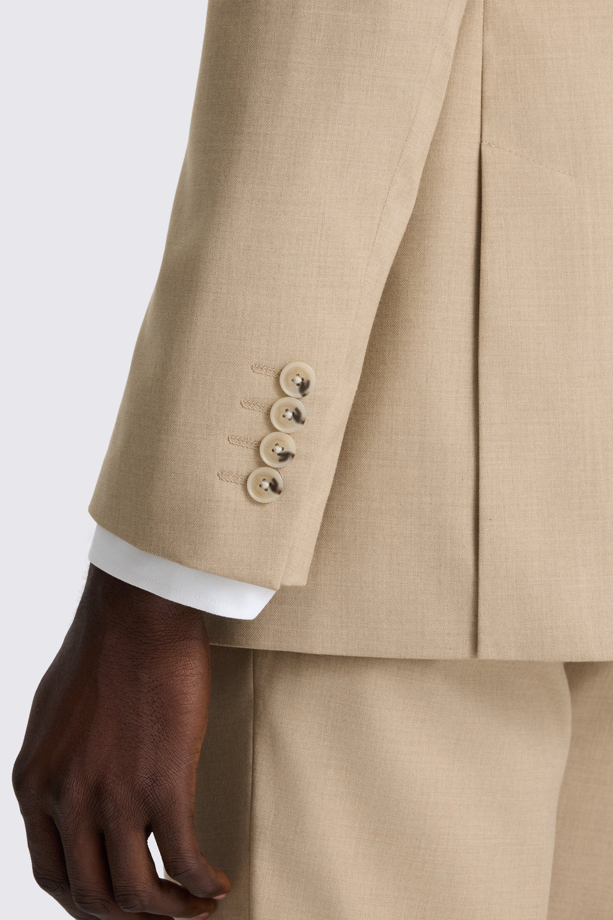 Tailored Fit Blonde Camel Suit