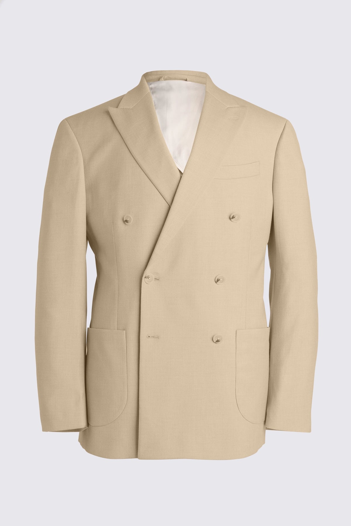 Tailored Fit Blonde Camel Suit