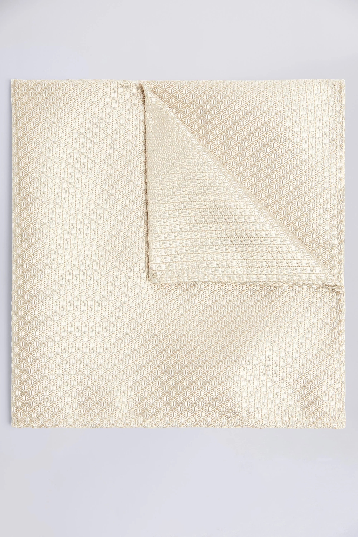 Champagne Textured Pocket Square
