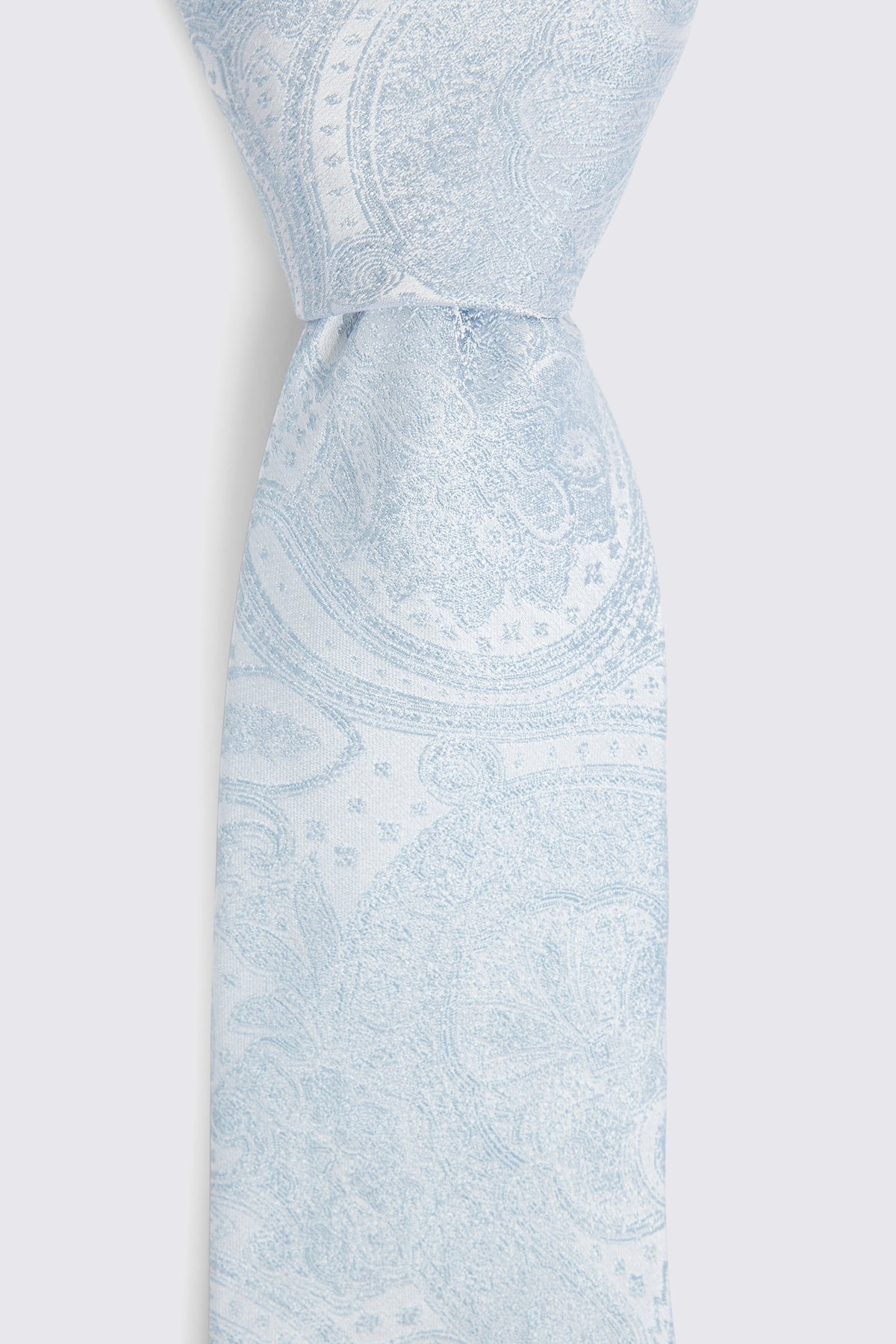 Sky Wedding Paisley Silk Tie