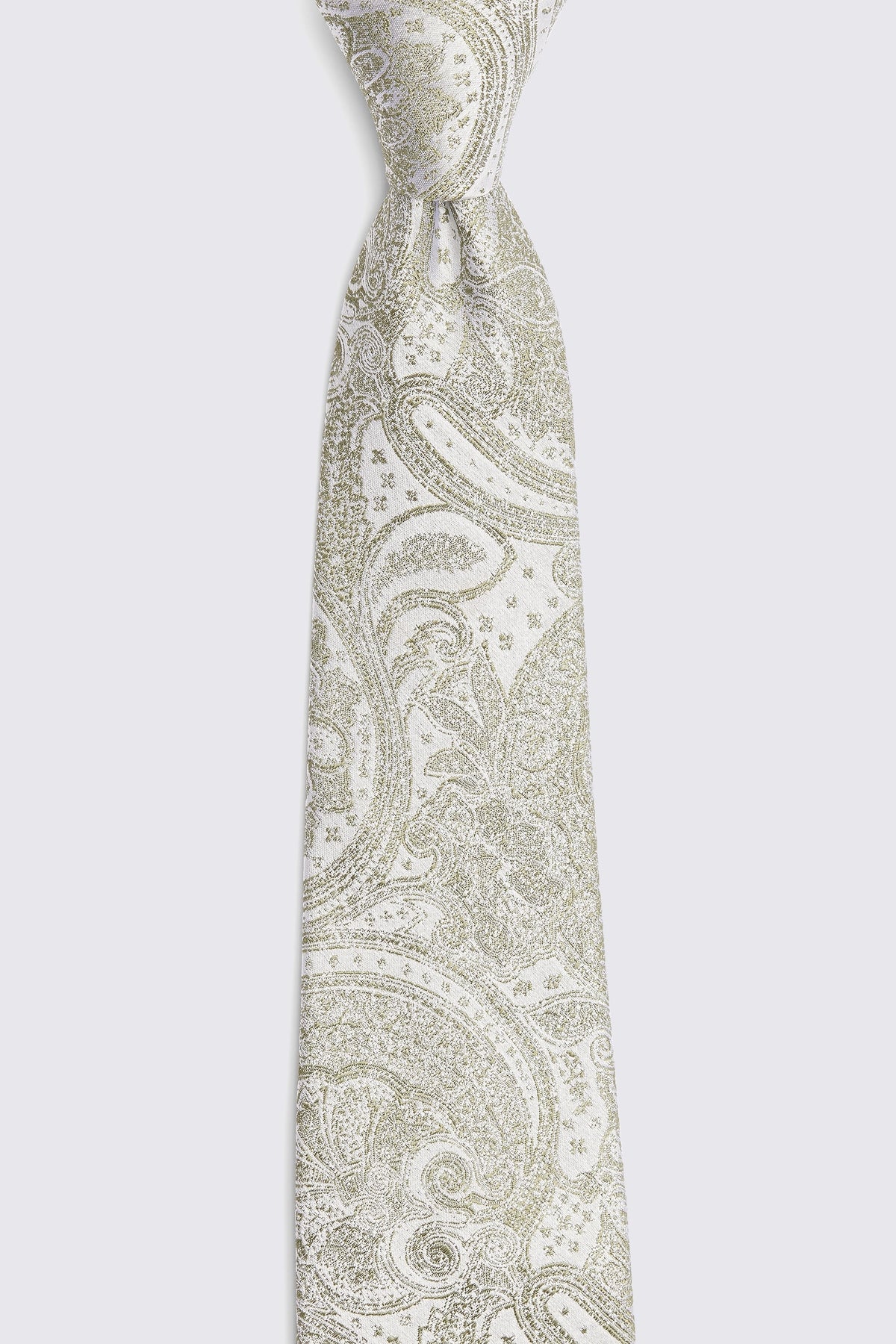 Sage Wedding Paisley Tie