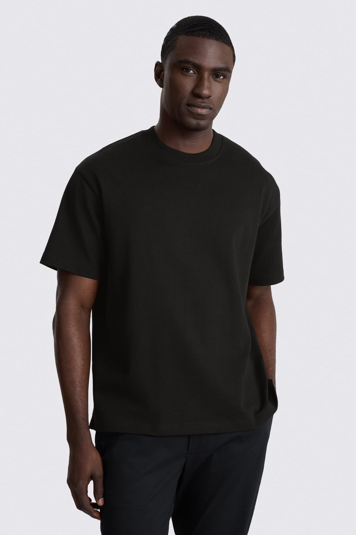 Black Heavy Weight Cotton T-Shirt