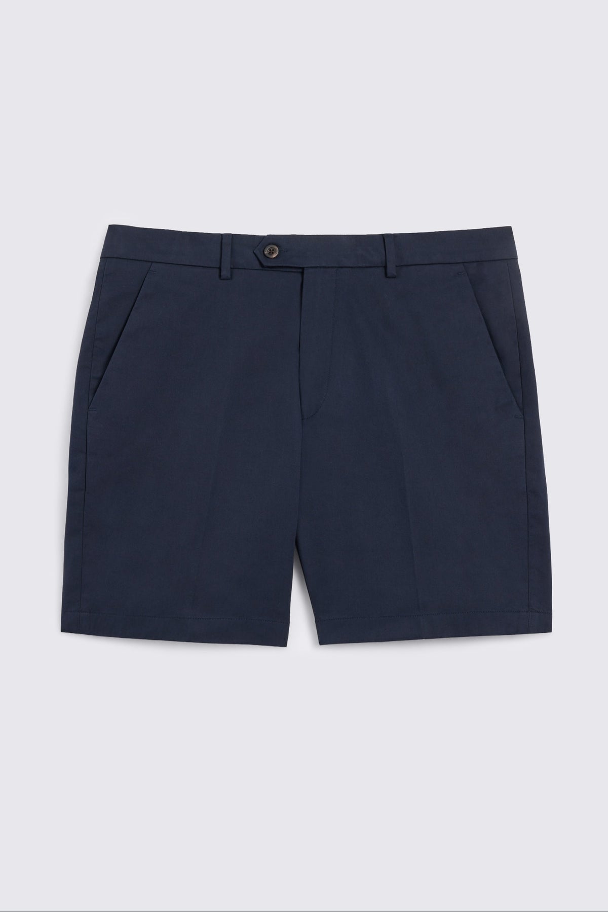 Navy Chino Cotton Shorts