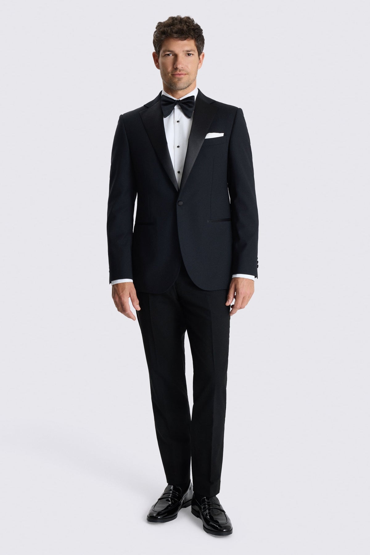 Tailored Fit Notch Lapel Tuxedo Suit